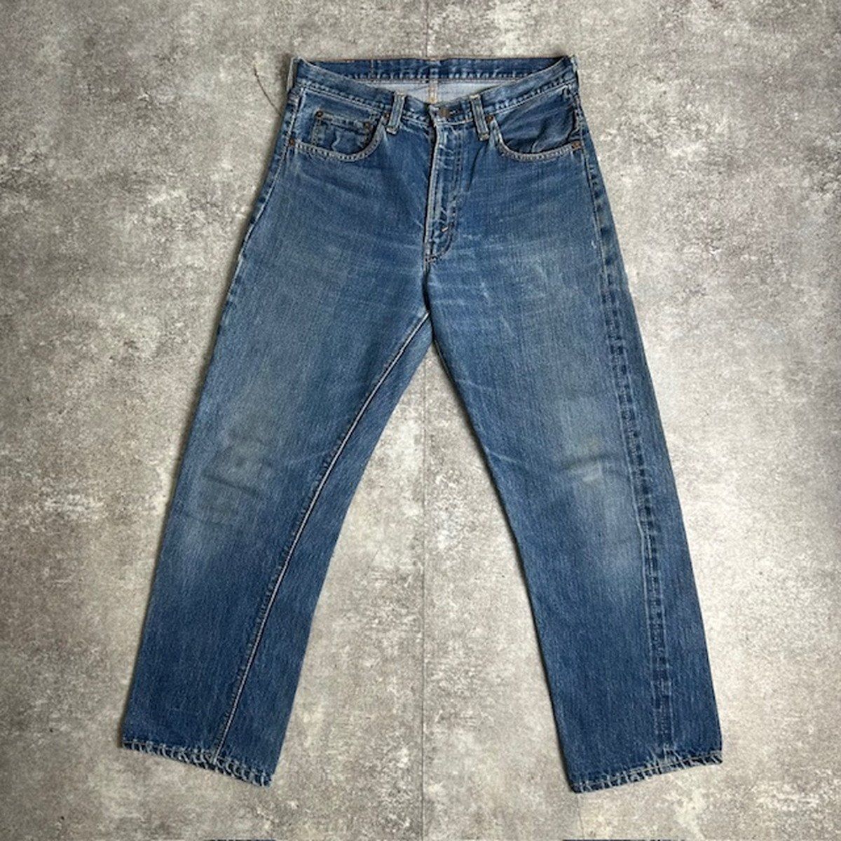 60s Levi’s USA製 505 big E 耳付き　リーバイス LEVI'S リーバイス 60's 70's 505 SCOVILL BIG-E W30程 不均等V