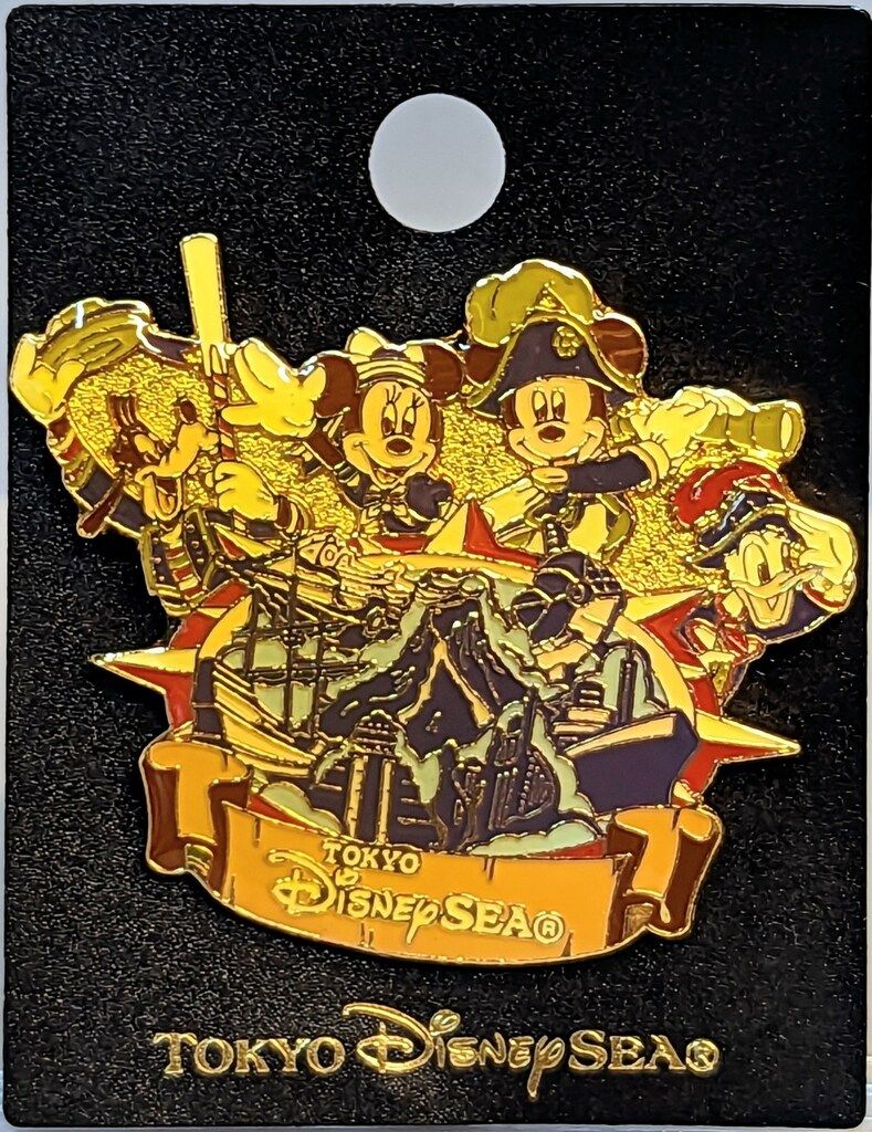 東京ディズニーシー ピンバッジ ミッキー&フレンズ(オープニング