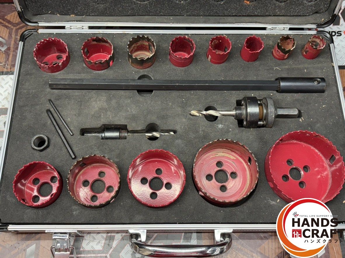 〇メーカー 型番不明 ホールソーセット ハンズクラフト佐賀