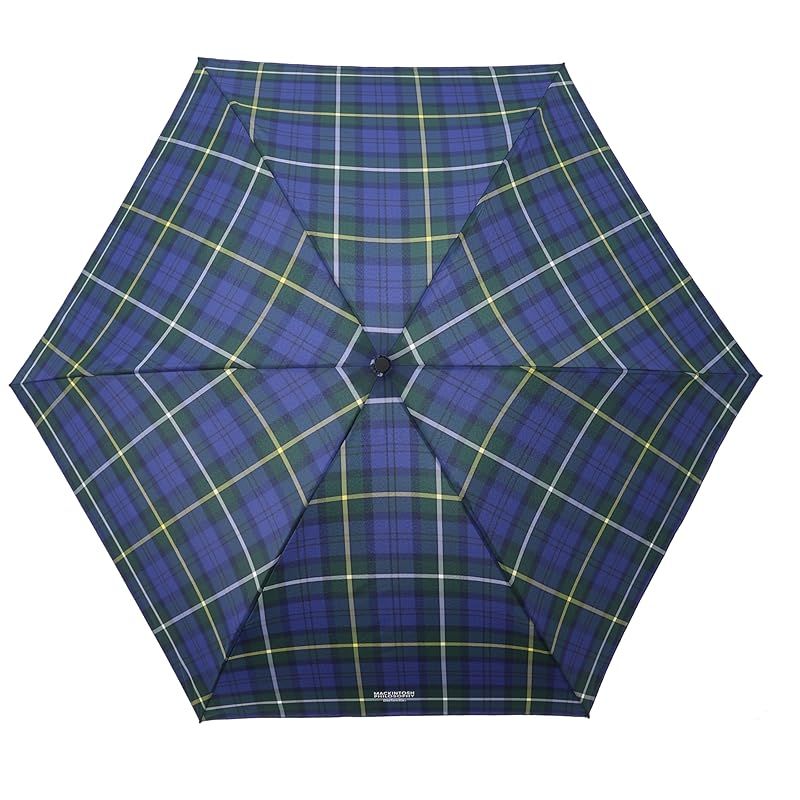 ムーンバット マッキントッシュフィロソフィー 雨傘 折りたたみ傘 超軽量 バーブレラ チェック 10961 10968 11075ブルー 0