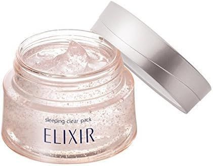 ELIXIR スリーピングジェルパック W & ホワイトリセットクリーム セット エリクシール ホワイト スリーピングクリアパックC 105g 3セット