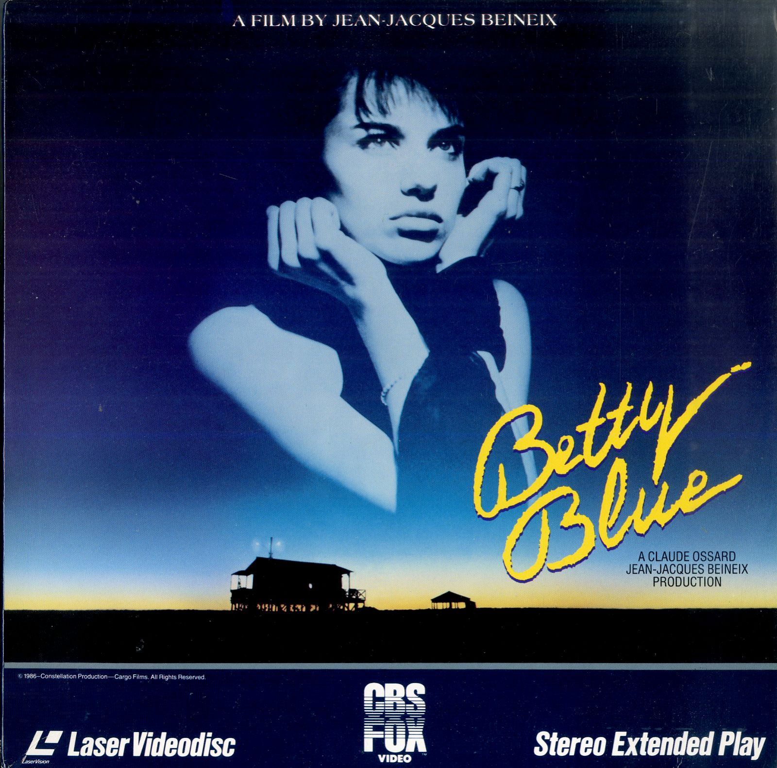 【見本盤☆極美盤】ベティブルー☆BETTY BLUE☆ジャンジャック・ベネックス LD2枚 / ジャン＝ジャック・ベネックス / Betty Blue【ベティ・ブルー