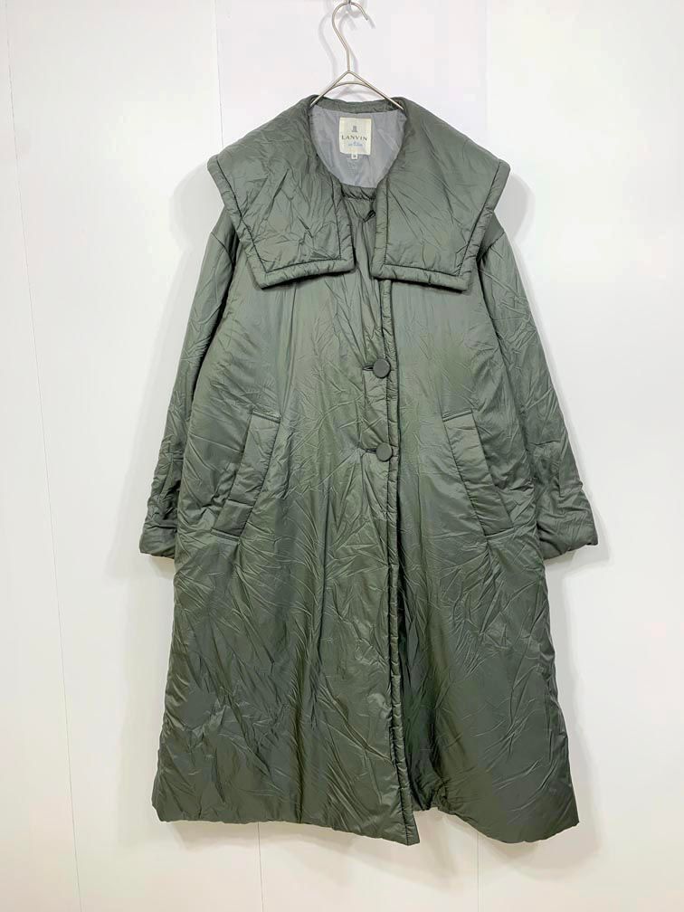 LANVIN en Bleu ランバンオンブルー 3206104 中綿 コート size38
