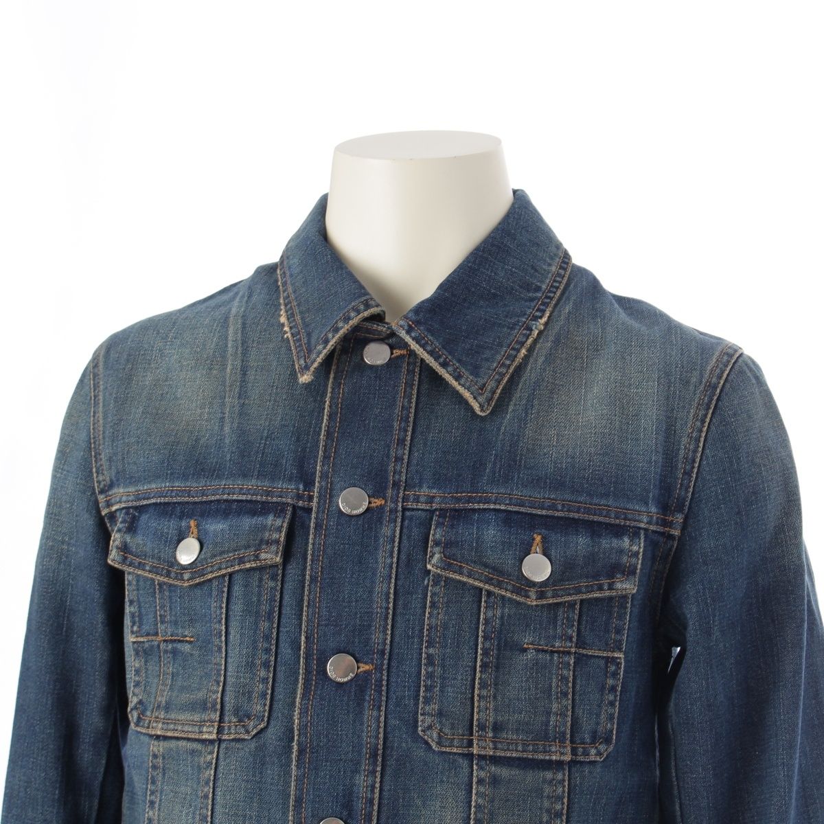 ディオール・オム 05SS コットン エディ期 ダストウォッシュ デニム