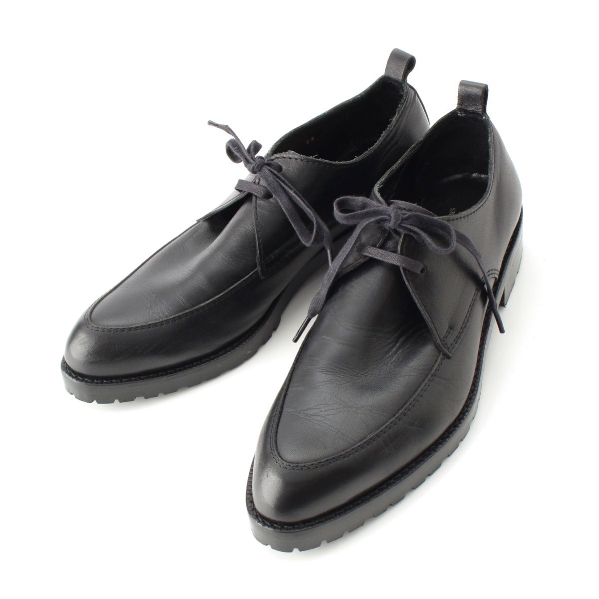 コムデギャルソンオムプリュス レザー 革靴 ドレスシューズ ブラック