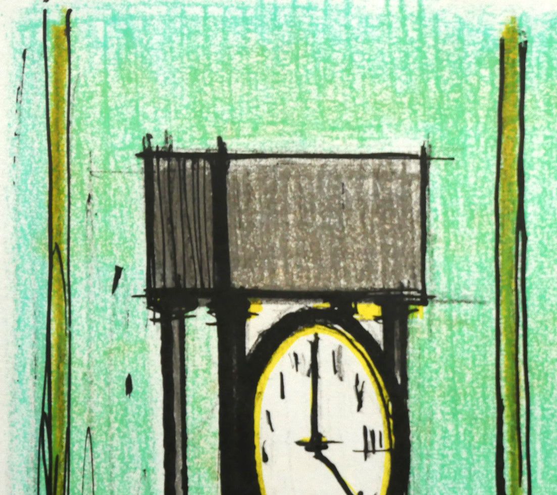 ベルナール ビュッフェ（Bernard BUFFET）「トランプの城」リトグラフ