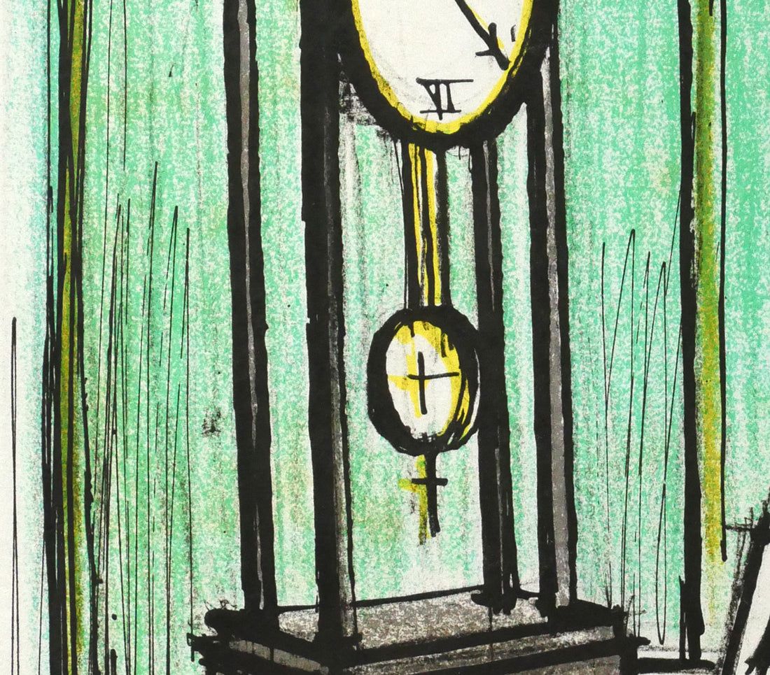 ベルナール ビュッフェ（Bernard BUFFET）「トランプの城」リトグラフ