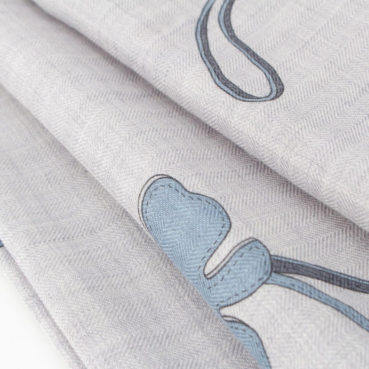 エルメス Et Gris Gris rectangle エ グリ グリ チャーム カシミヤ