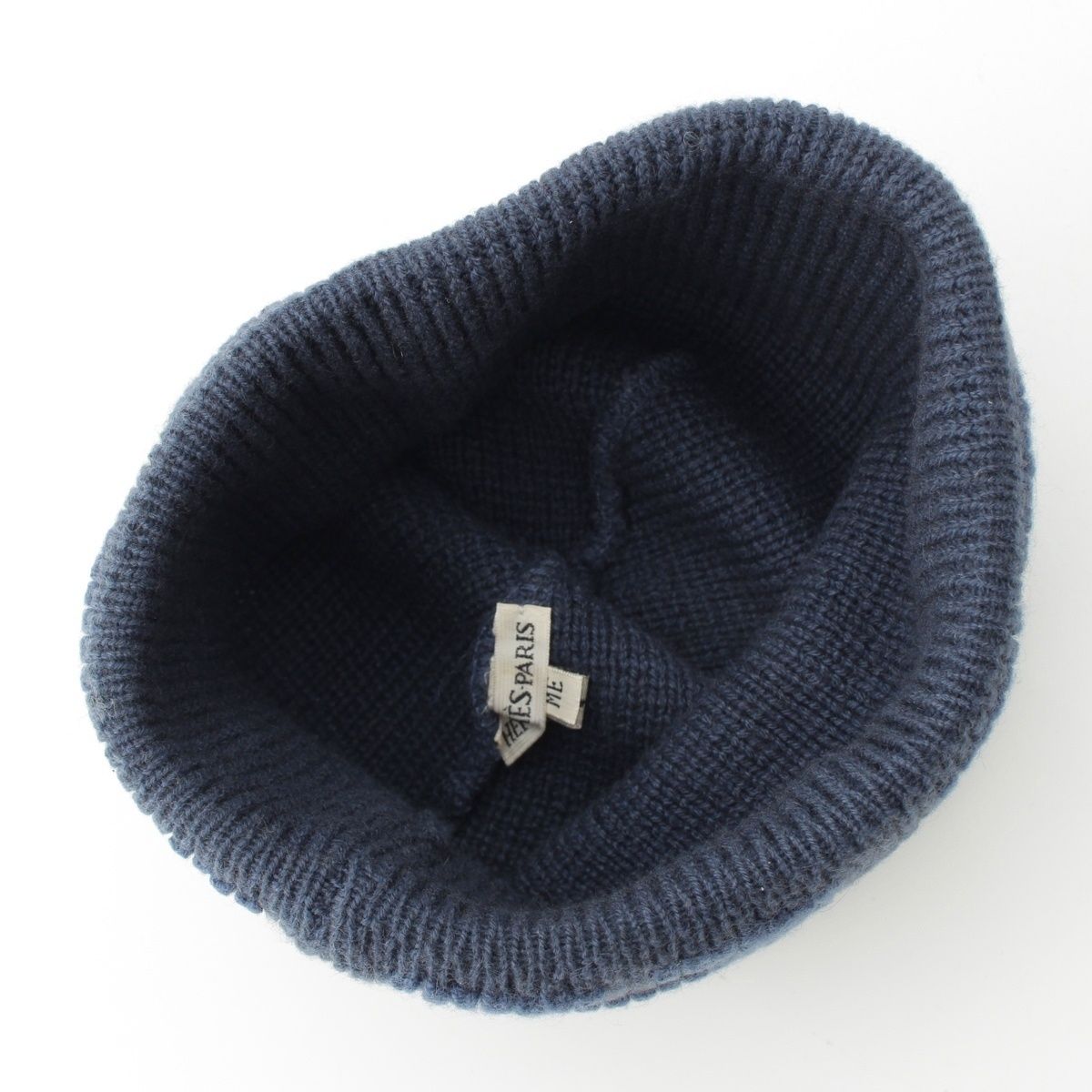 エルメス カシミヤ マルジェラ期 Hロゴ ビーニー ニットキャップ