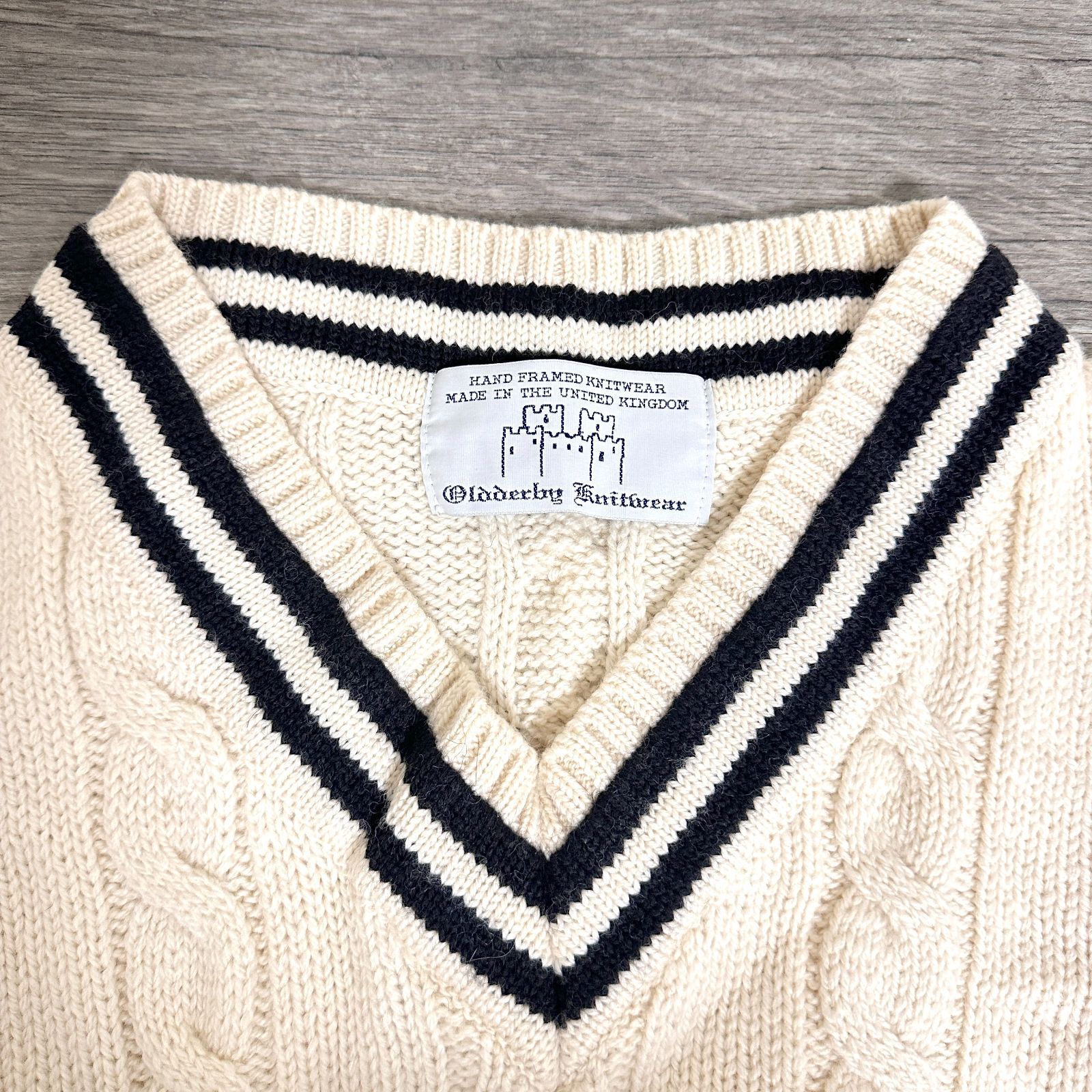 OLDDERBY KNITWEAR オールダービーニットウェア イギリス製 チルデン 