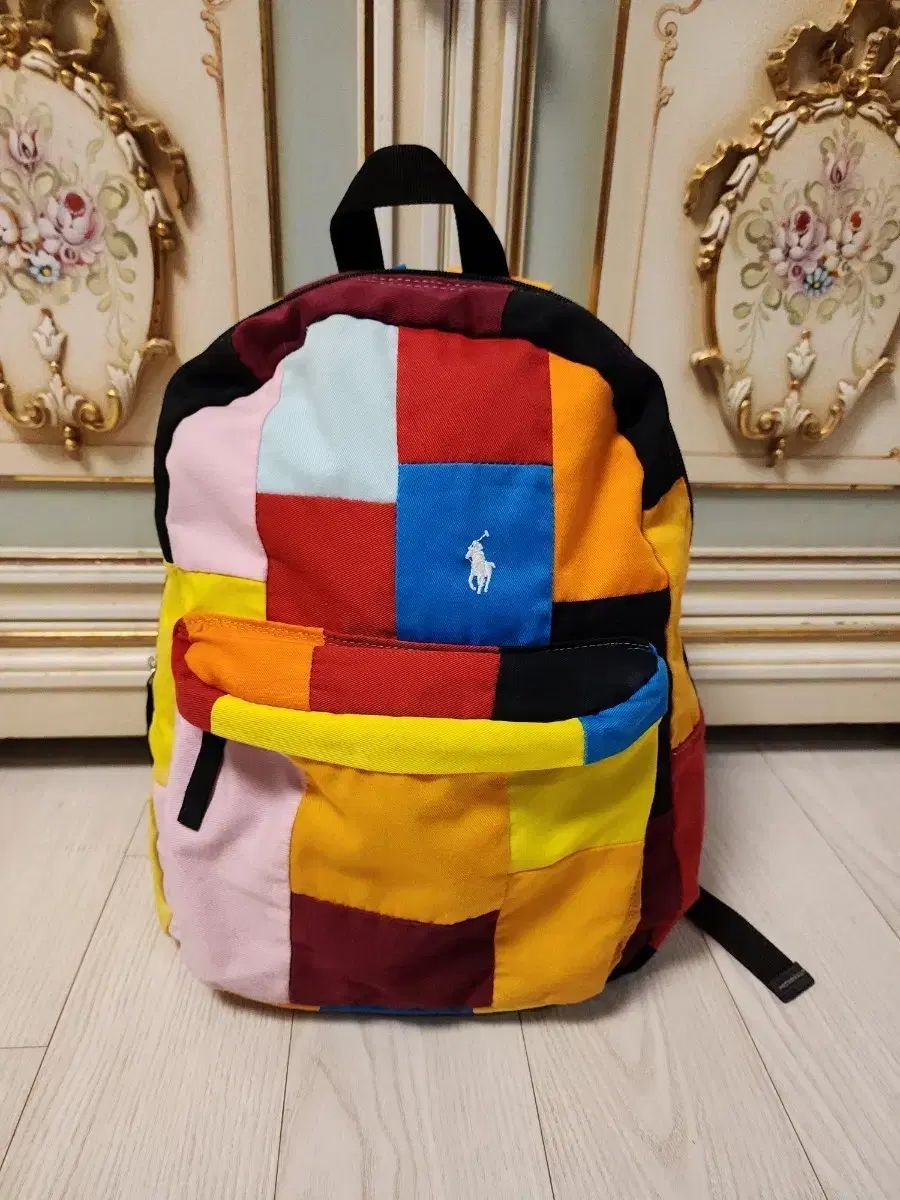 ポロ ラルフローレン パッチワーク バックパック