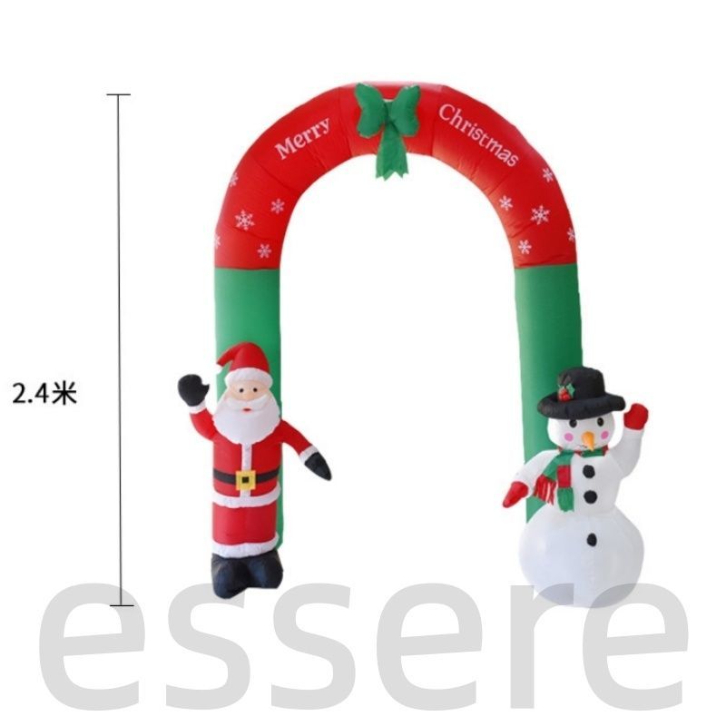 クリスマス飾り エアーディスプレイアーチ オーナメント