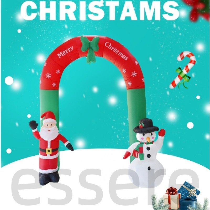 クリスマス飾り エアーディスプレイアーチ オーナメント