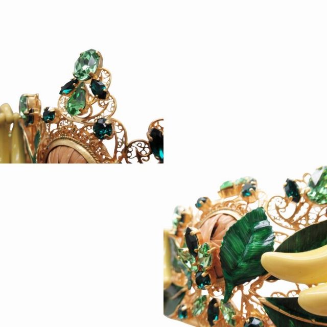 美品 ドルチェ&ガッバーナ ドルガバ DOLCE&GABBANA ティアラ 王冠