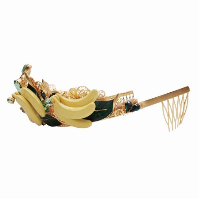 美品 ドルチェ&ガッバーナ ドルガバ DOLCE&GABBANA ティアラ 王冠