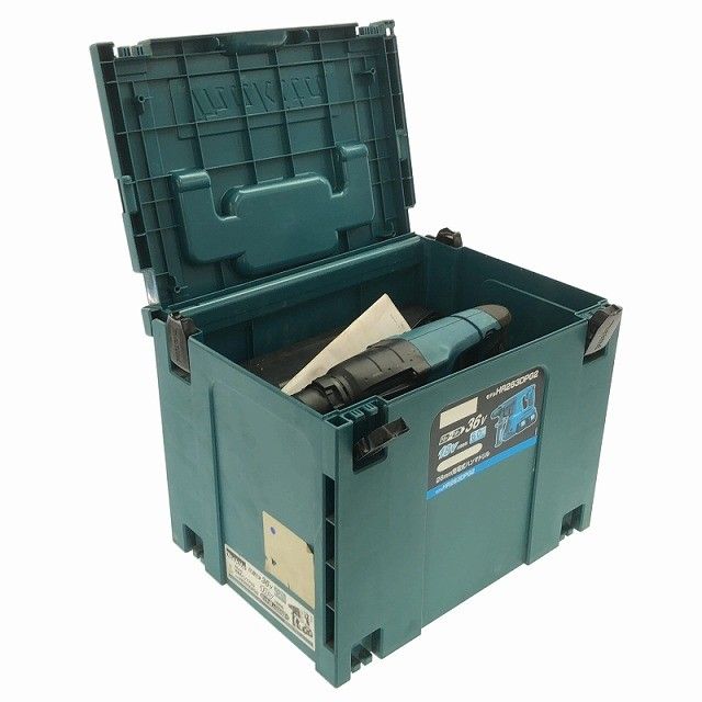 品 makita マキタ 18 V×2 36 V 26 mm 充電式ハンマドリル バッテリ 6.0 Ah 充電器 ケース付118779