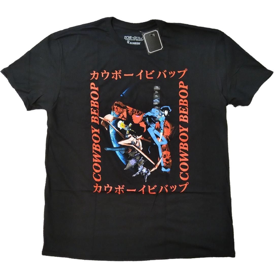 【最安値】00s Special カウボーイビバップ Tシャツ ブラック XL 00s カウボーイビバップ アニメ キャラクター Tシャツ 古着 used 中古