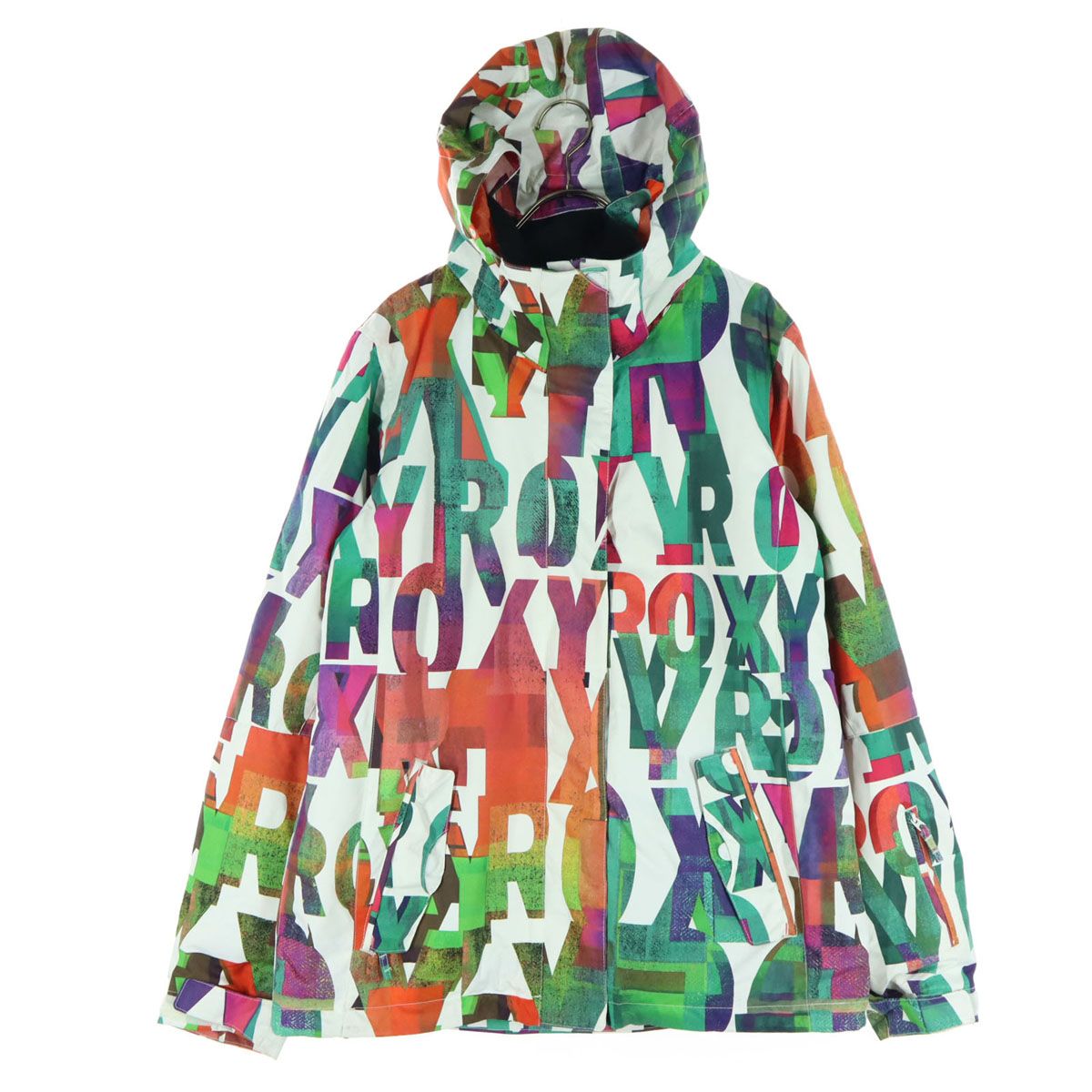 美品 ROXY ロキシー レディースM ドット柄 スノーウェア 上下セット