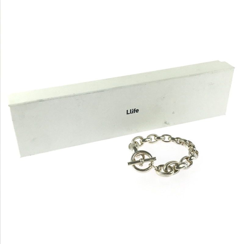 中古品】 LLIFE ライフ RIPPLE BRACELET SV925 リップル ブレスレット