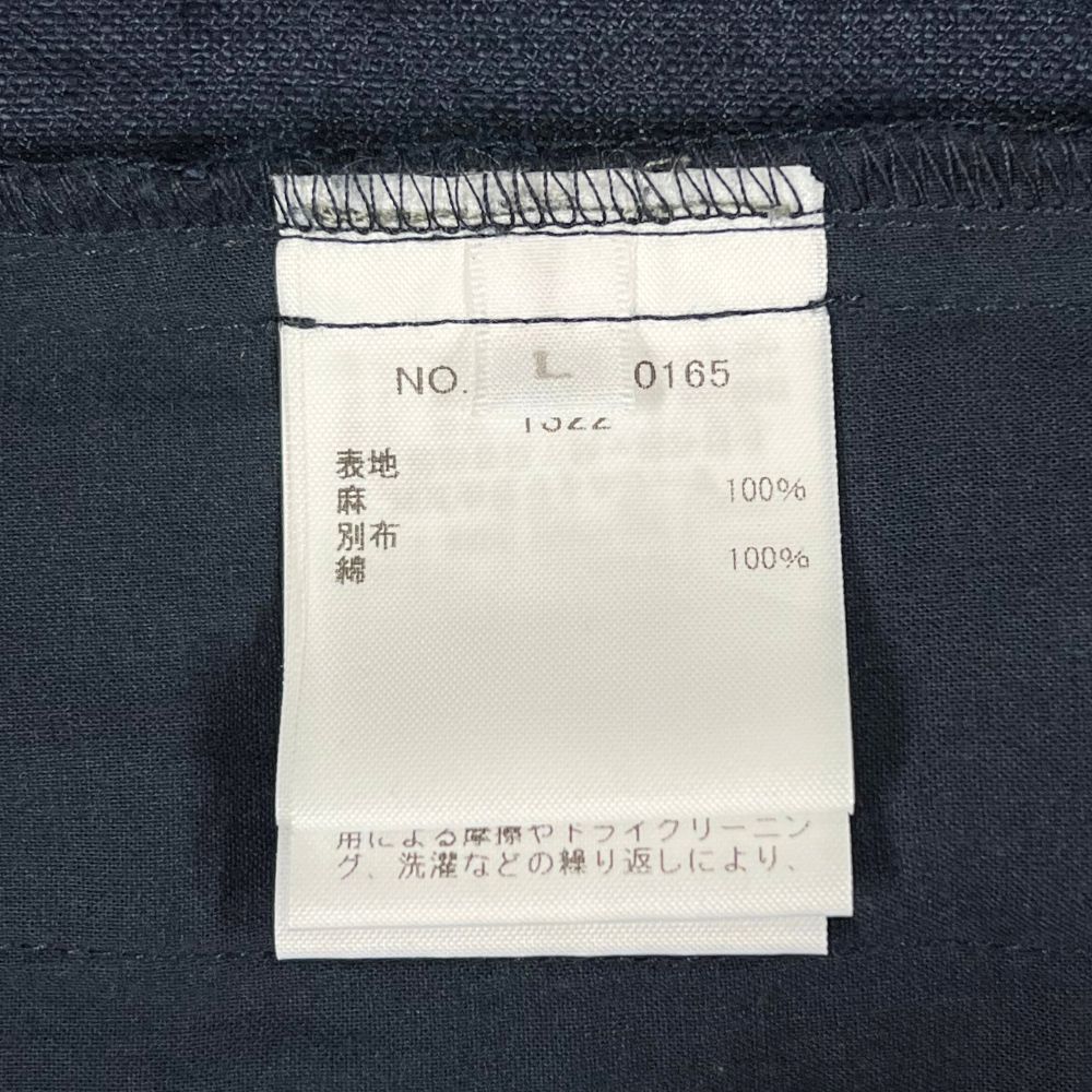 RON HERMAN ロンハーマン RHC リネン イージー パンツ ネイビー サイズ L 正規品 / 52903 RON HERMAN ロンハーマン RHC リネン イージー パンツ ネイビー サイズ