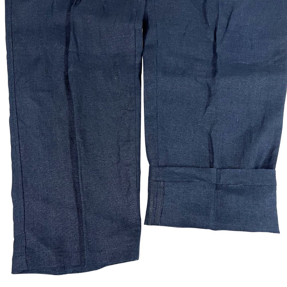 RON HERMAN ロンハーマン RHC リネン イージー パンツ ネイビー サイズ