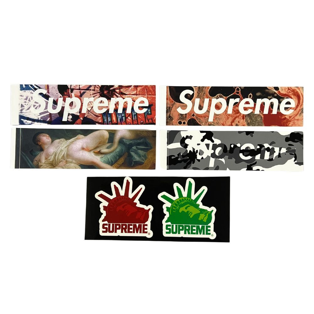 SUPREME シュプリーム ステッカー 5枚セット Box Logo Sticker