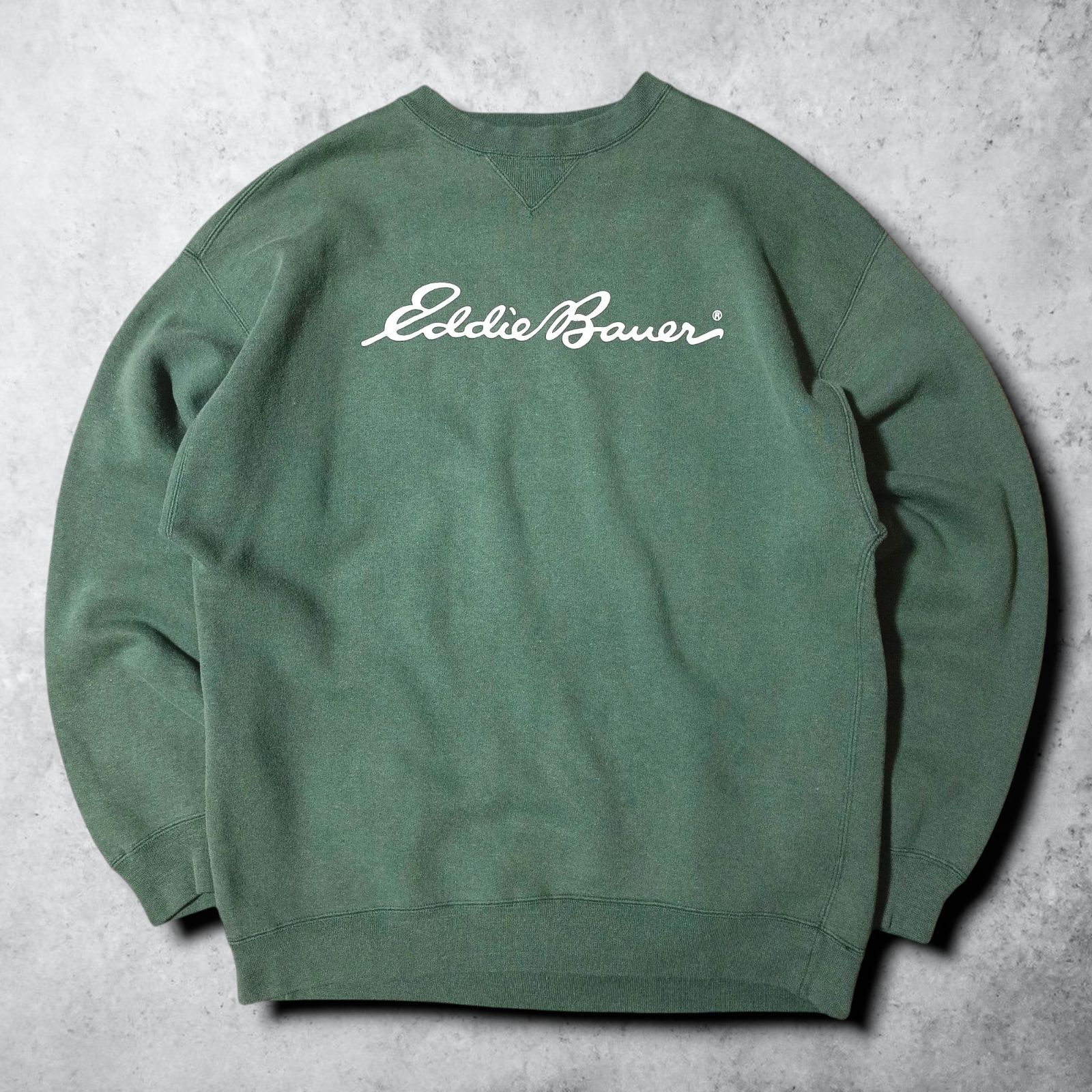 Eddie Bauer エディーバウアー 80s 90s 前V ガゼット スウェット