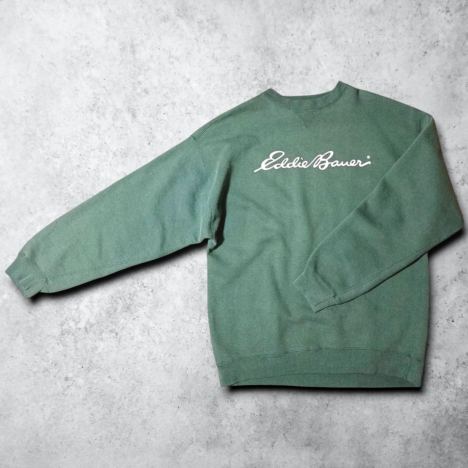 Eddie Bauer エディーバウアー 80s 90s 前V ガゼット スウェット