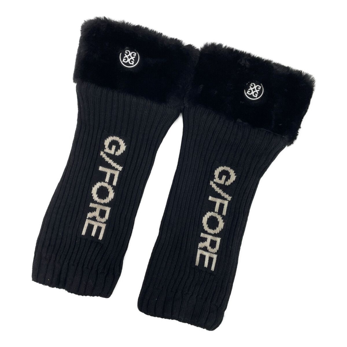 美品　ジーフォアG/FORE レッグウォーマー G FORE レッグウォーマー ブラック 【公式通販】