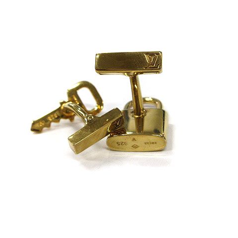 ルイヴィトン LOUIS VUITTON カフス ブトン ドゥ マンシェット カデナ