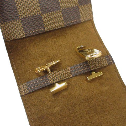 ルイヴィトン　カフス　ブトン　ドゥ　マンシェット　ゴールドカラー ルイヴィトン LOUIS VUITTON カフス ブトン ドゥ マンシェット カデナ