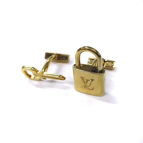 ルイヴィトン LOUIS VUITTON カフス ブトン ドゥ マンシェット カデナ
