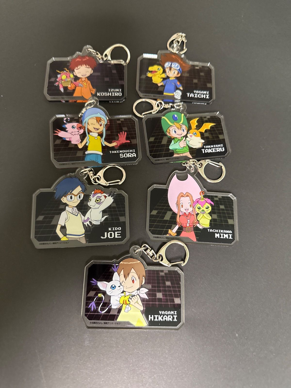 デジモンアドベンチャー×ヴィレッジヴァンガード アクリルキーホルダー