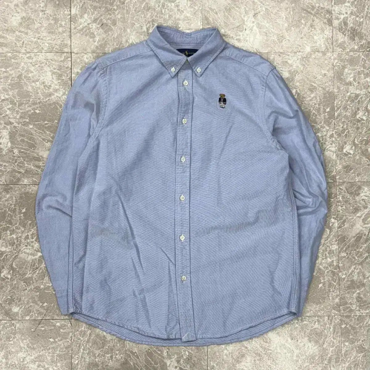 ポロラルフローレン ポロベア デニムシャツ (XL) オーバーサイズ 