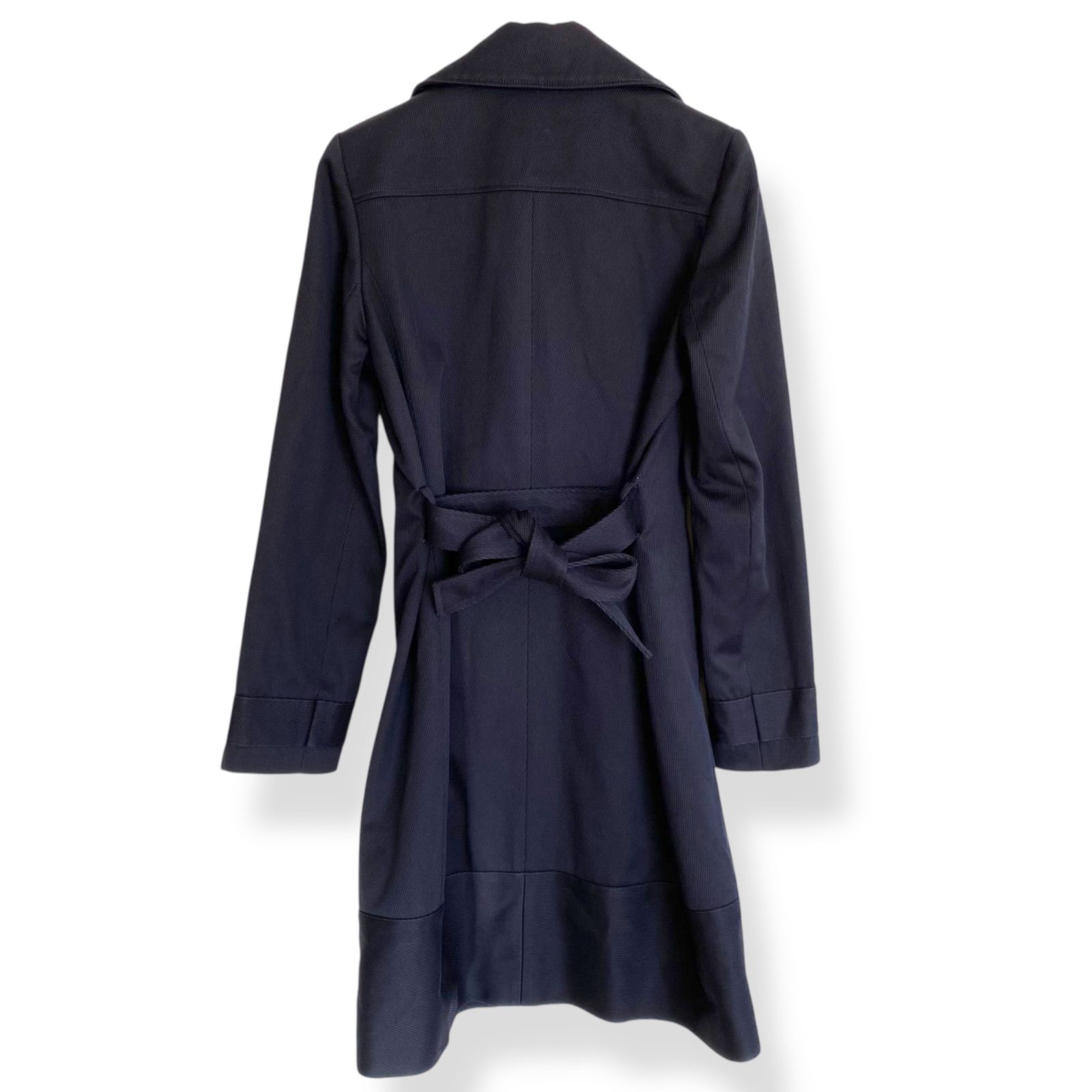 A.P.C. アーペーセー ダークネイビー ダブルブレスト ピーコート