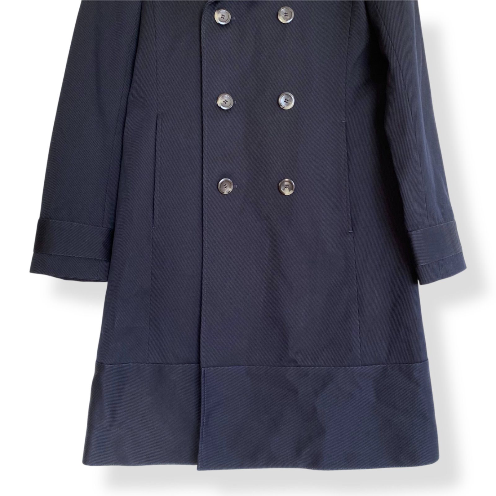 A.P.C. アーペーセー ダークネイビー ダブルブレスト ピーコート