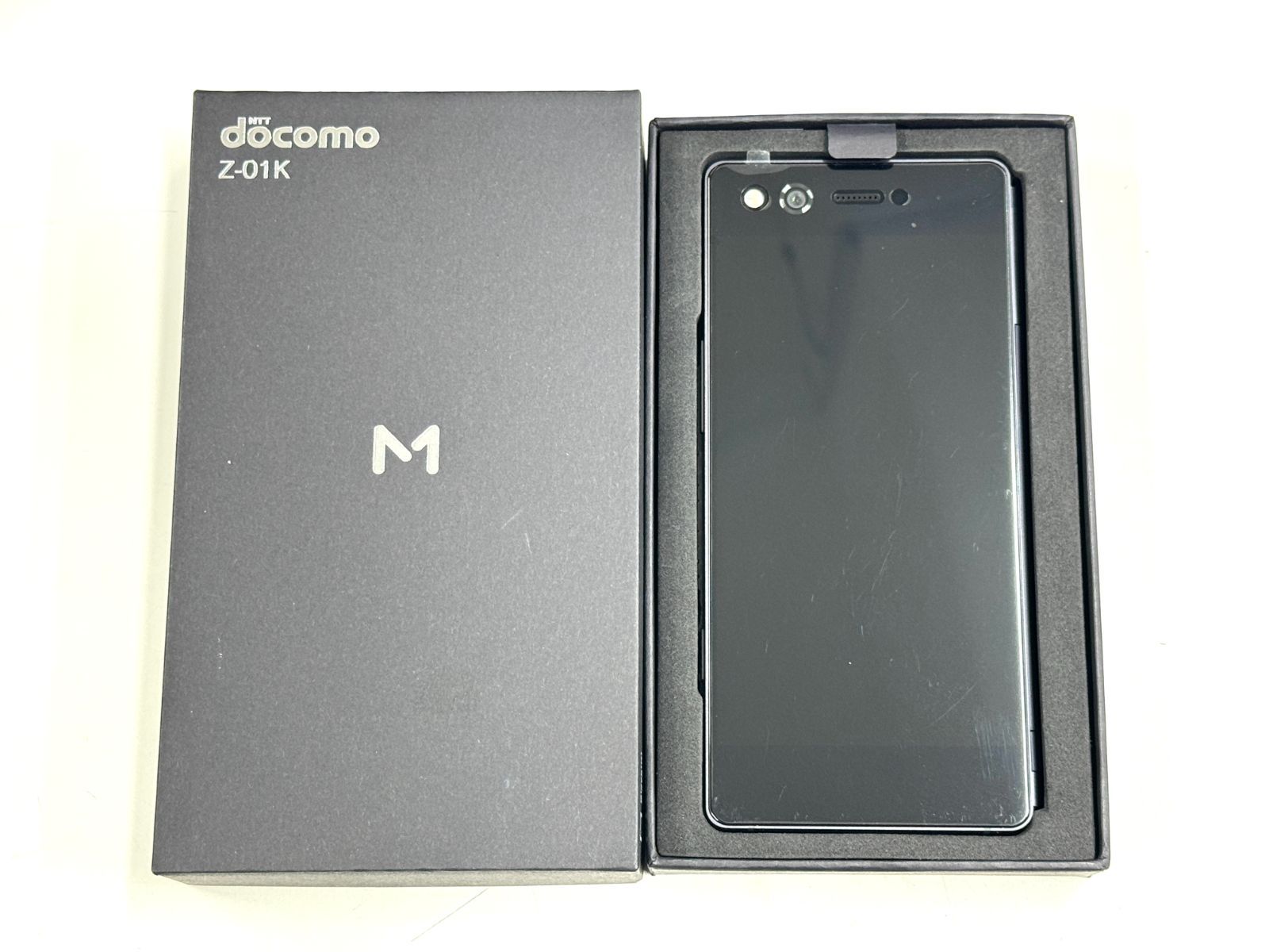 未使用品」docomo SIMフリー ZTE M Z-01K ブラック【管理番号