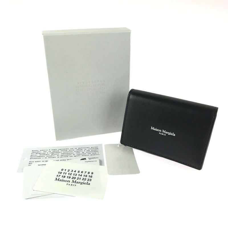 MAISON メゾンマルジェラ 二つ折り レザーウォレット ミニウォレット 財布 181 251124 na 09 tag
