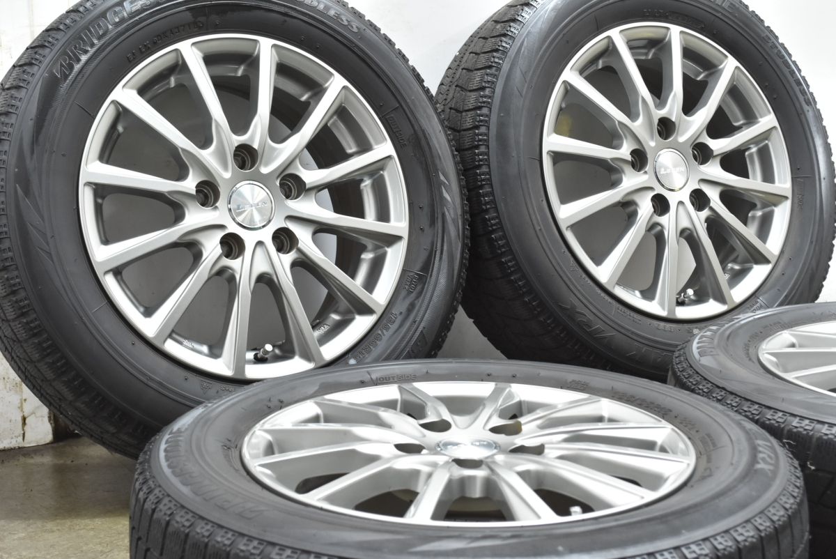 大 LEBEN 15 in 6 J 52 PCD 114 3 ブリヂストン ブリザック VRX 185 65 R ホイールのみ可 フリード GB 5 GT ジャパンタクシー