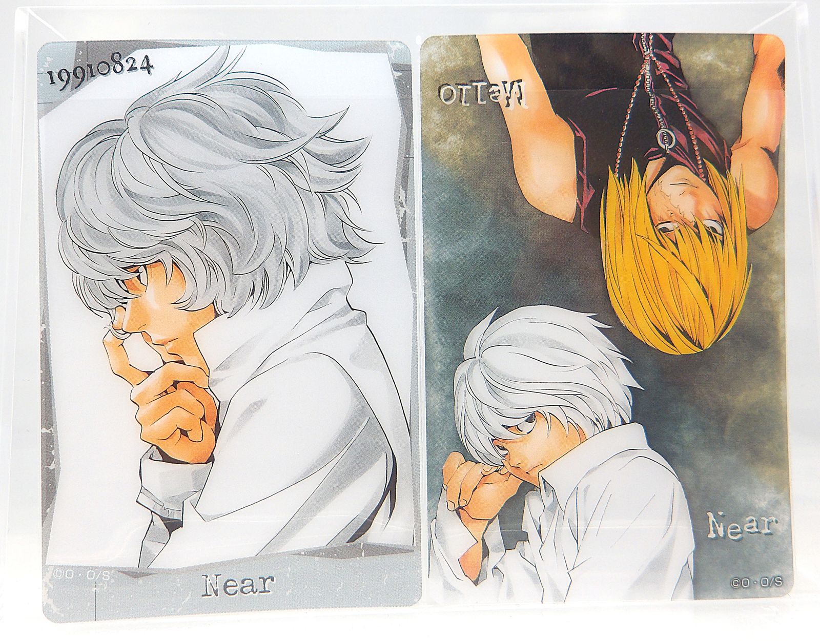 中古】DEATH NOTE デスノート ニア メロ クリアカード - メルカリ