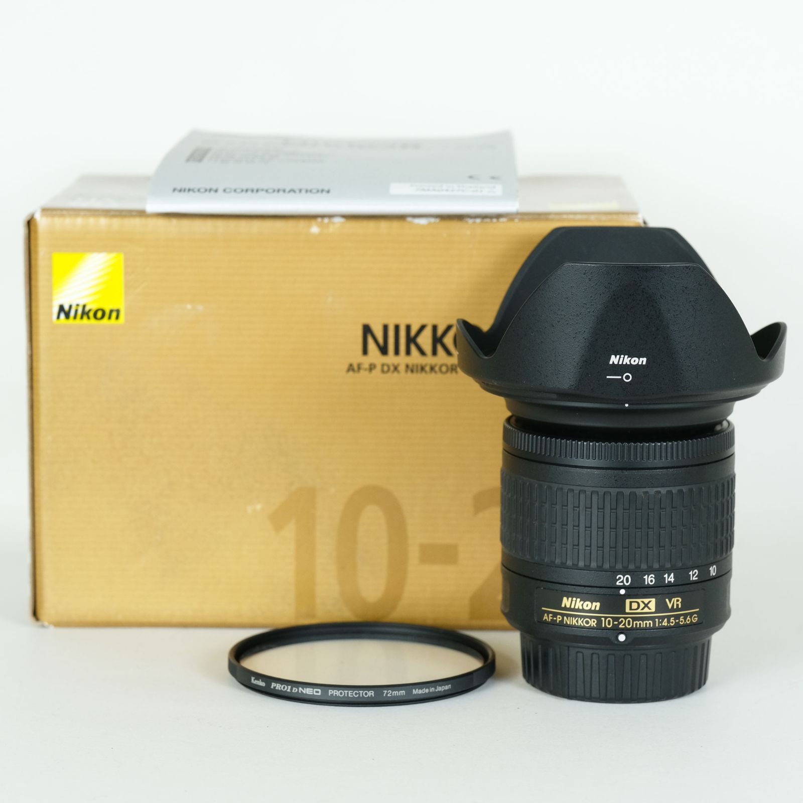 フィルター付 Nikon AF P DX NIKKOR 10 20 mm F 4 5 6 G VR ニコンFマウント