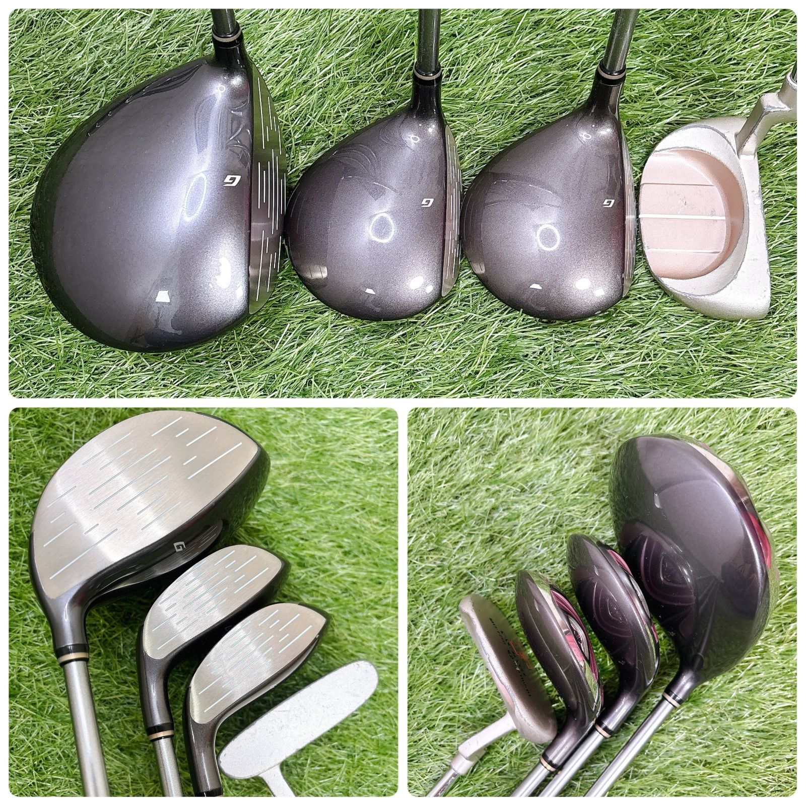 スリクソン GIE-L レディースゴルフ 9本 キャディバッグ付き