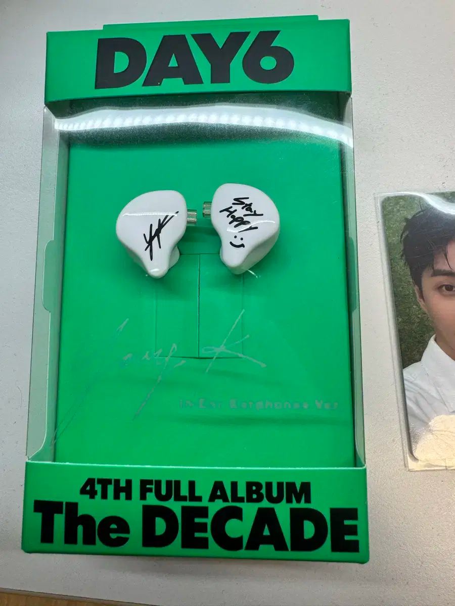 DAY6（デイシックス）イヤホン In-Ear版 ヨンケイ(Young K) トレカ付き