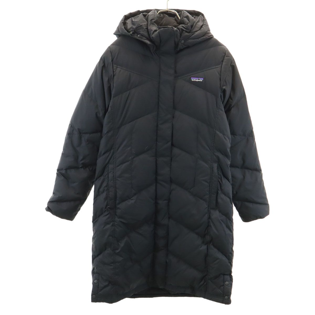 美品 patagonia パタゴニア ダウンコート L ブラック アウトドア 