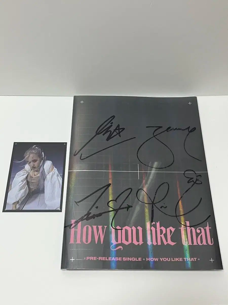 BLACKPINK ROSÉ ロゼ THE ALBUM 直筆サイン入りトレカ ロゼ BLACKPINK トレカ - blackpink 直筆サイン アルバム CD サイン