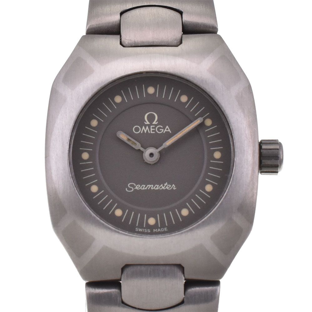 オメガ OMEGA シーマスター ポラリス チタン/パラジウム クォーツ