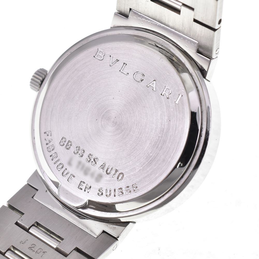 ブルガリ BVLGARI BB33SSD AUTO ブルガリブルガリ デイト 自動巻き