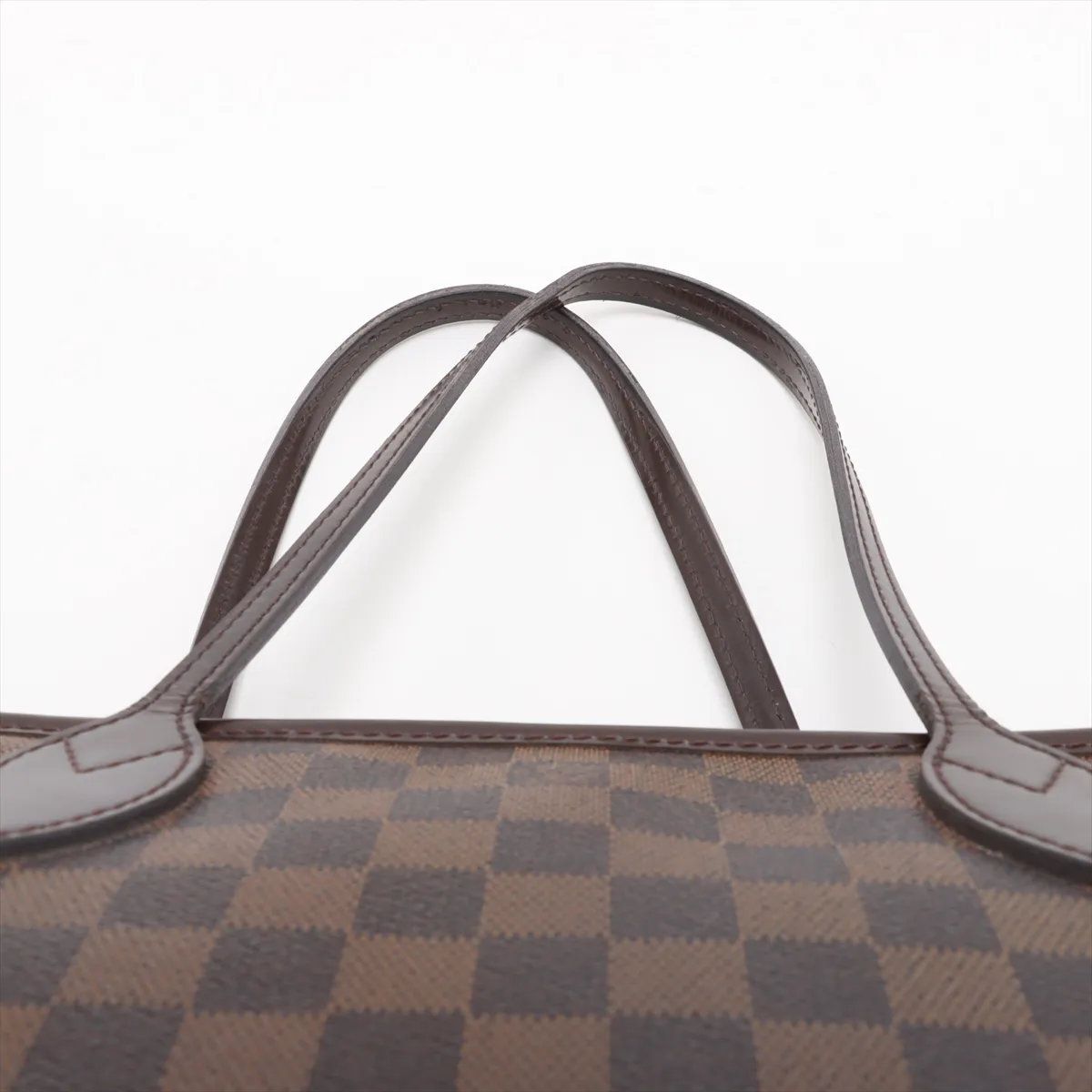 美品 ルイヴィトン ダミエ ネヴァーフル PM N51109 レザー トート