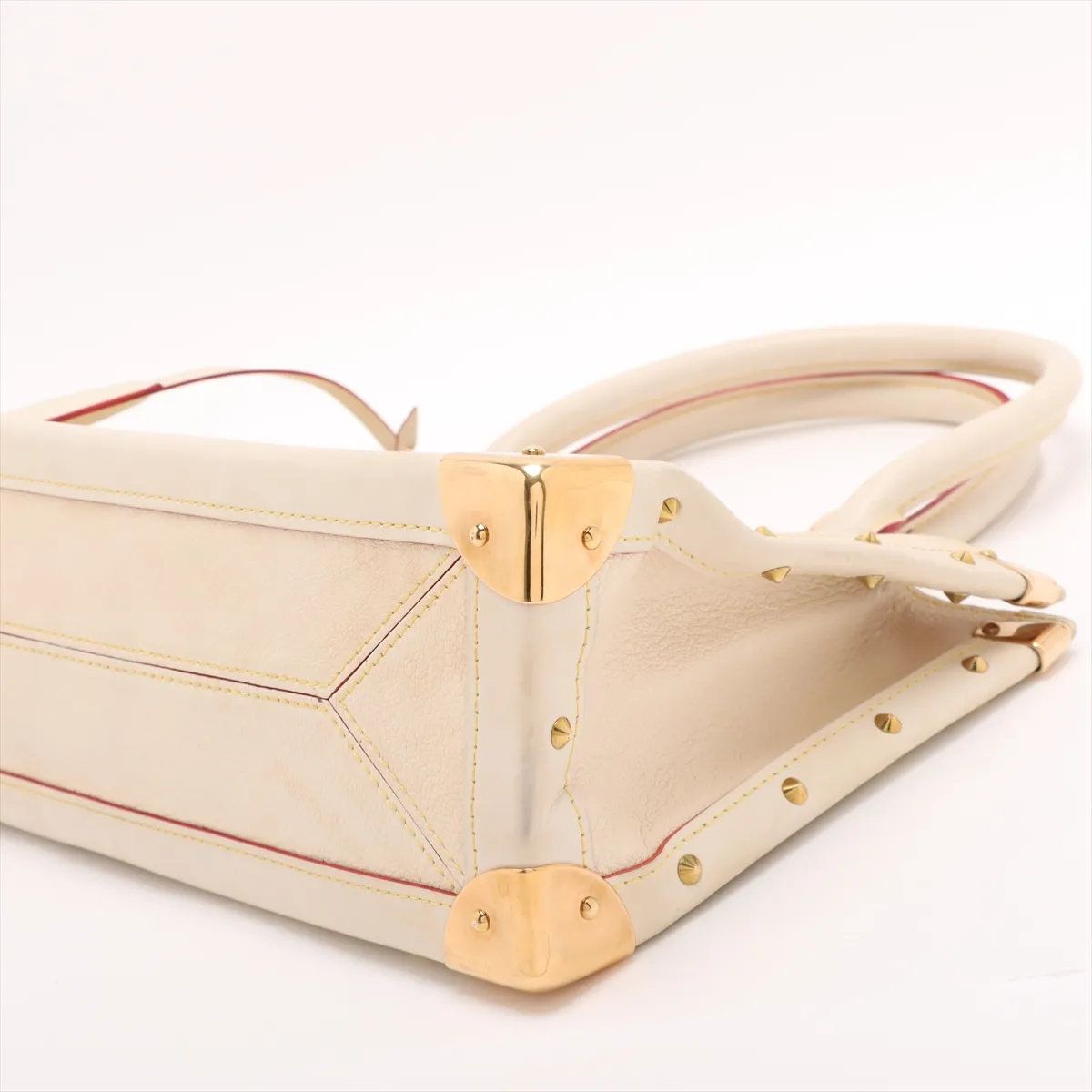 美品 ルイヴィトン スハリ ファビュロー ブロン M91815 レザー