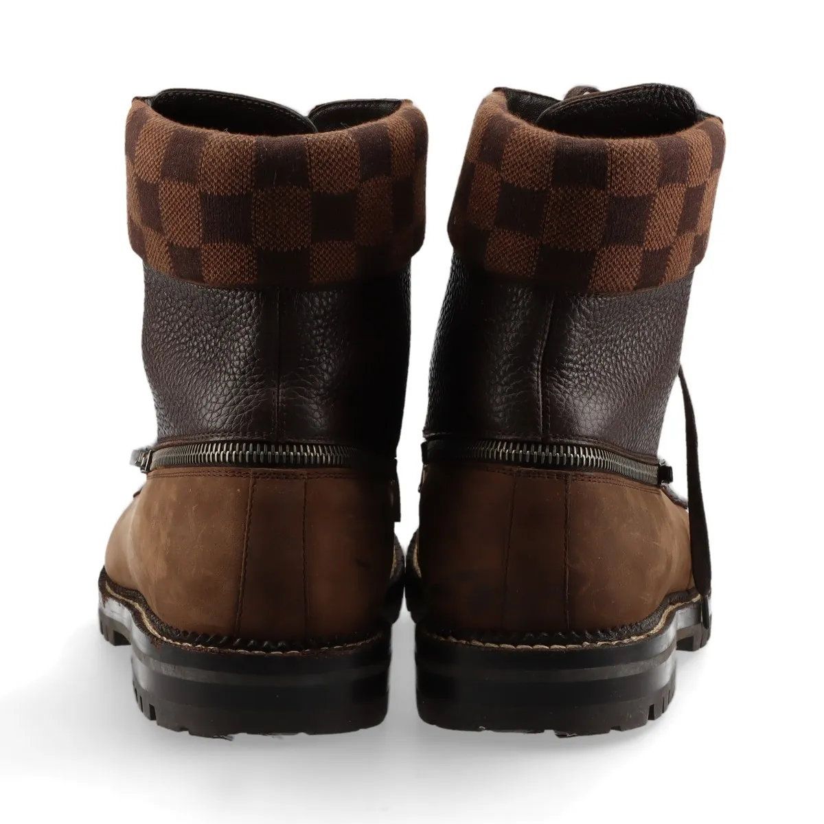 美品 ルイヴィトン スエード レザー ブーツ 9 1/2 28cm BM0411 レース